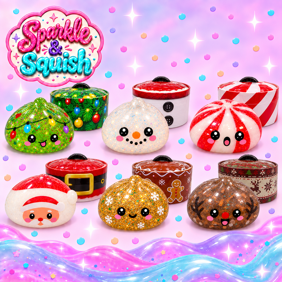 Fun Doh Christmas Dumpling Squishy