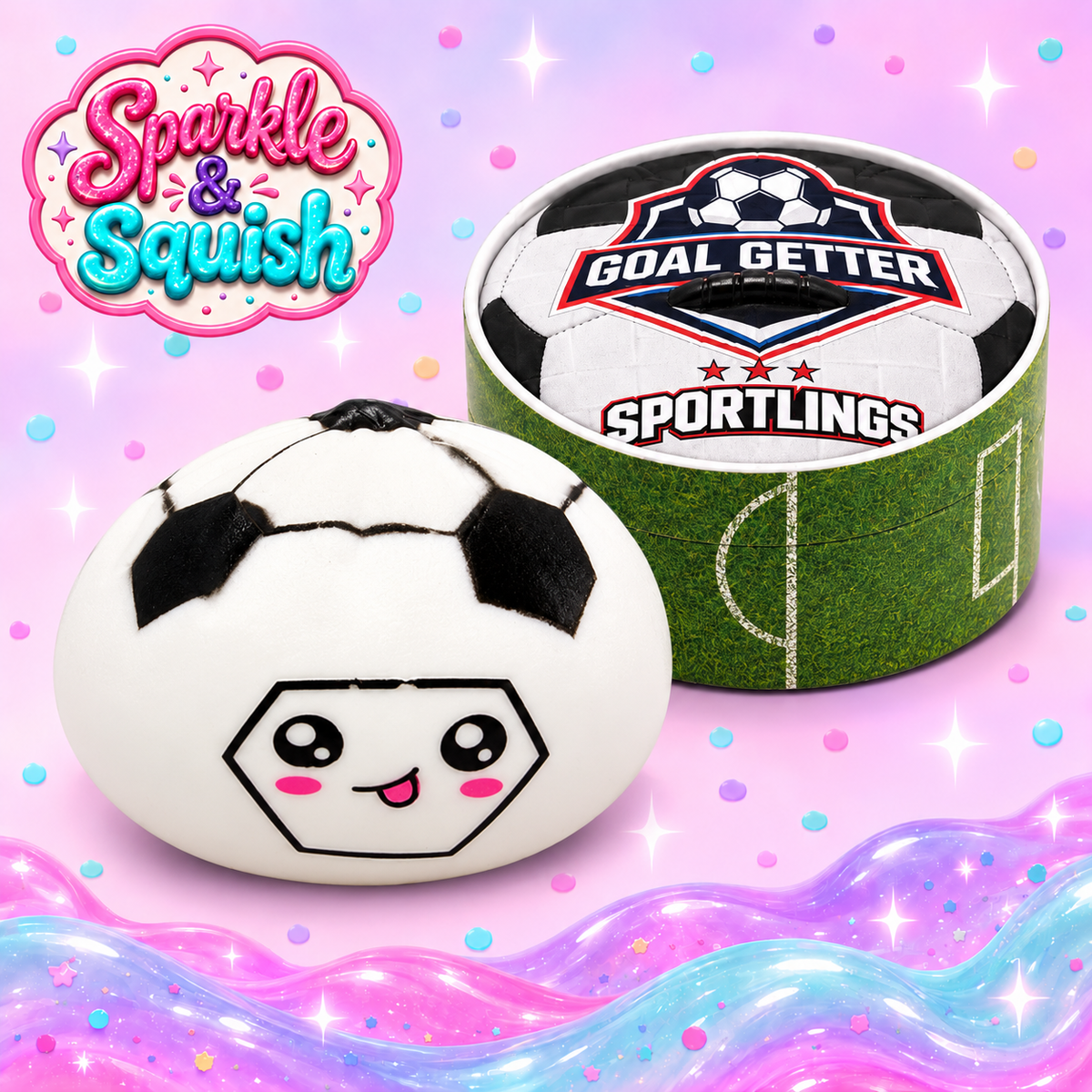 Fun Doh Sportlings™ Mystery Sports Dumpling Squishy