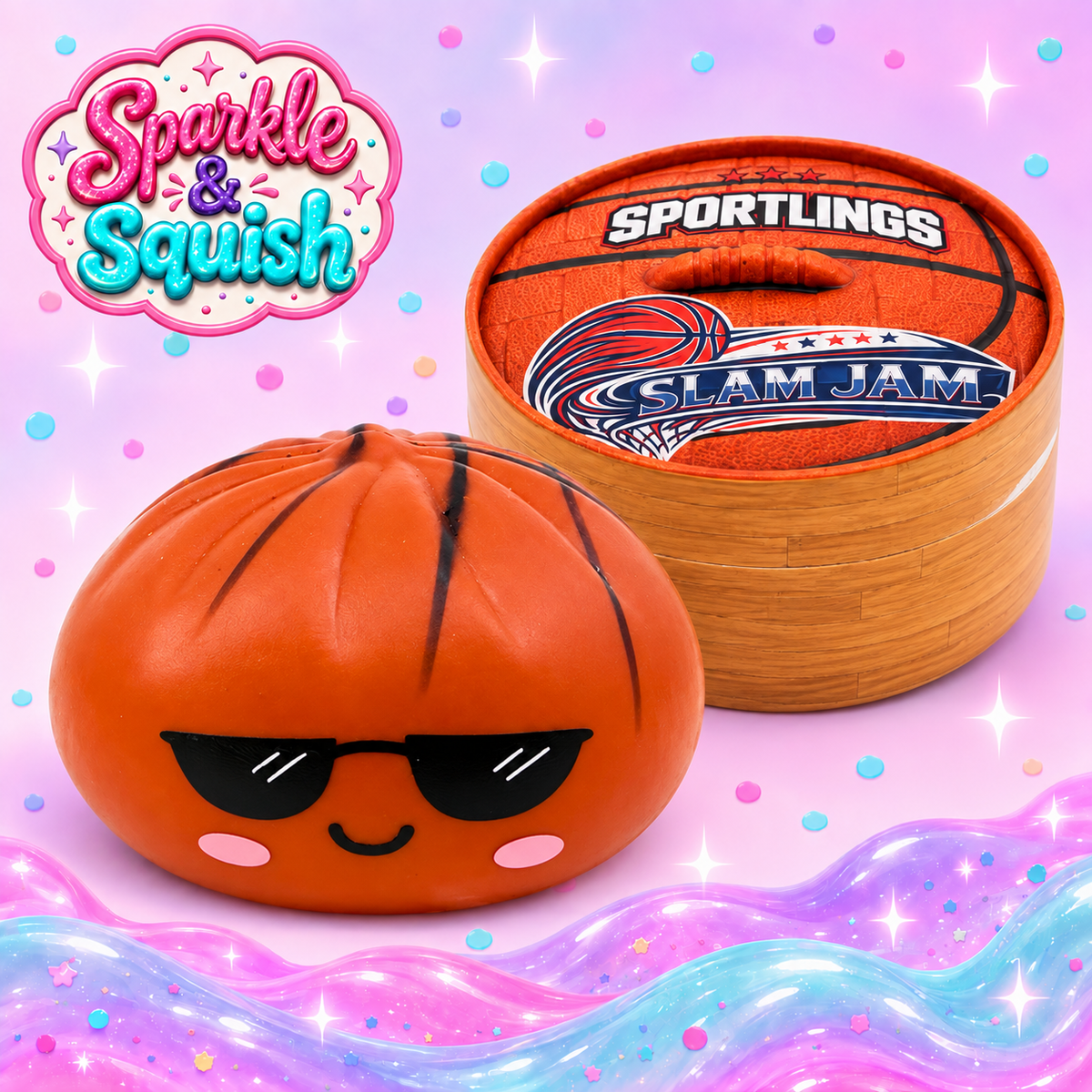 Fun Doh Sportlings™ Mystery Sports Dumpling Squishy