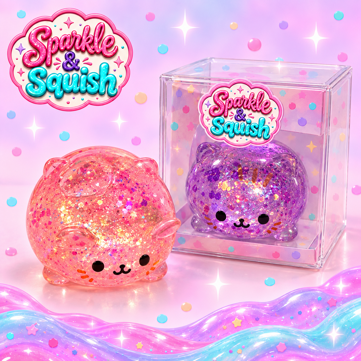 Squishy Toy - Baby Kittens Cat