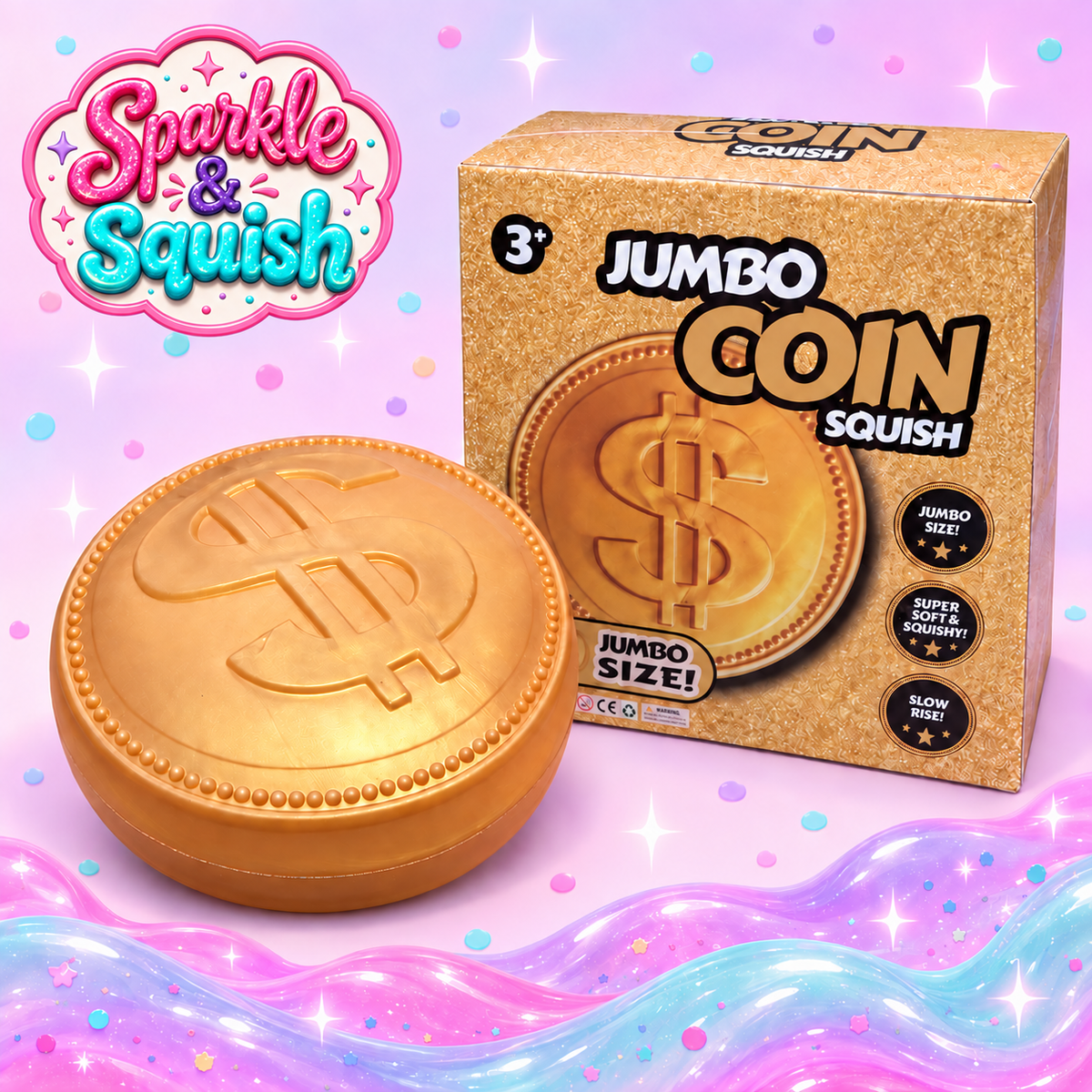 Jumbo Coin Squishy