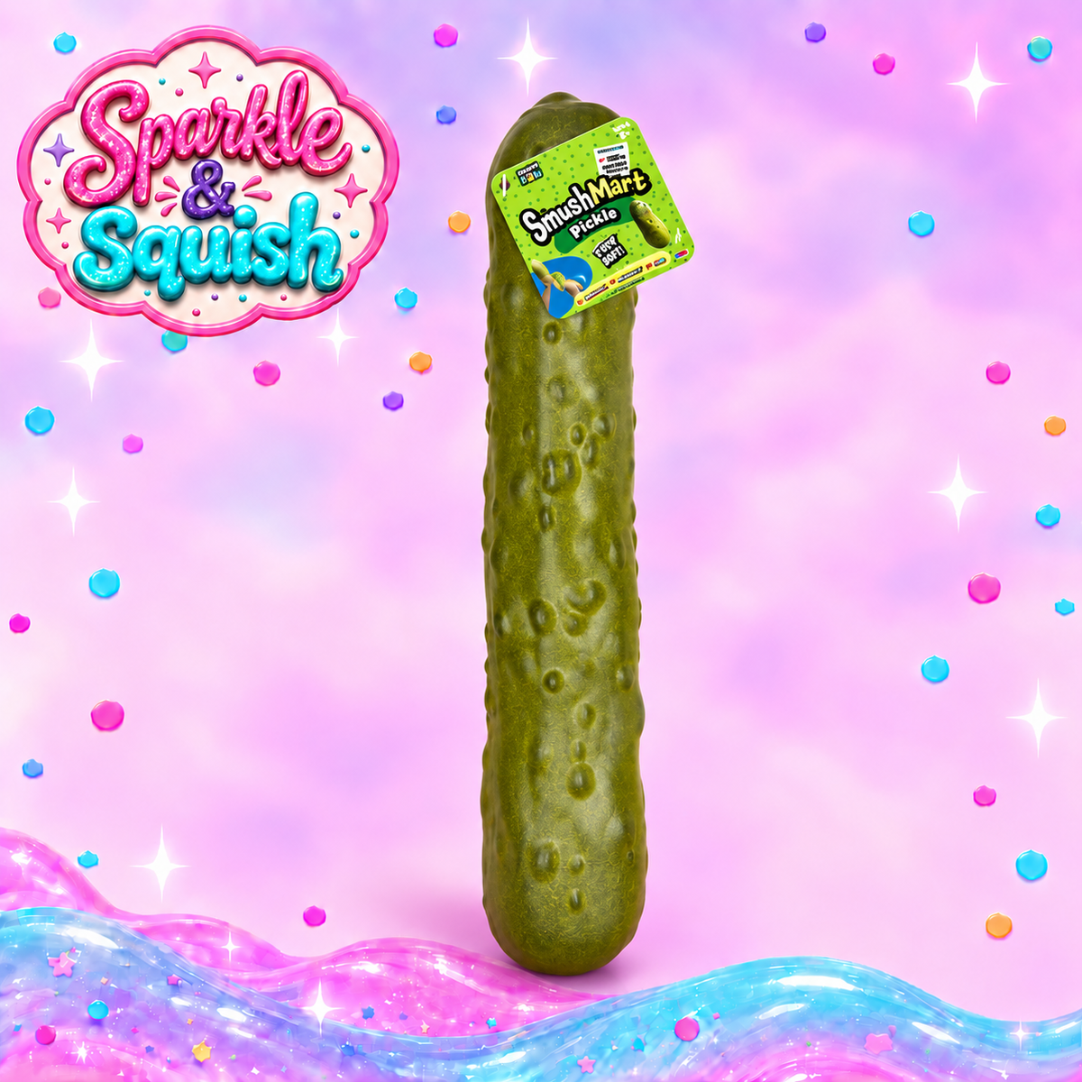 RMS® SmushMart Giant 15" Pickle (1pc)