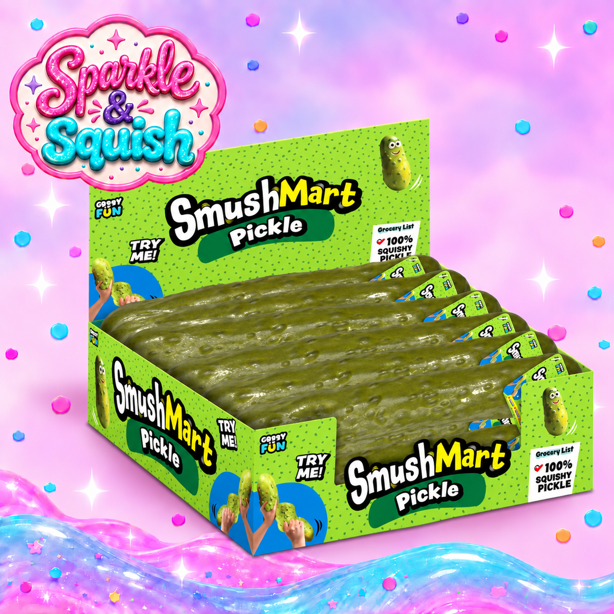RMS® SmushMart Giant 15" Pickle (1pc)