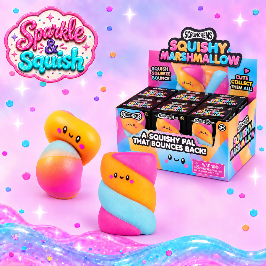 Scrunchems® Marshmallow Squishy Fidget Toy